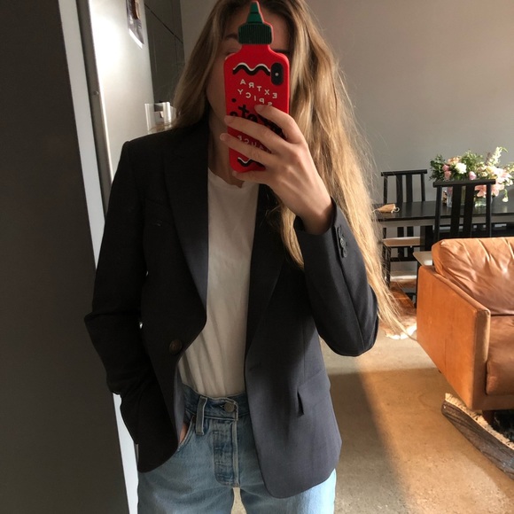 ❌SOLD❌Theory Wool Blazer and Skirt Set - Picture 6 of 15